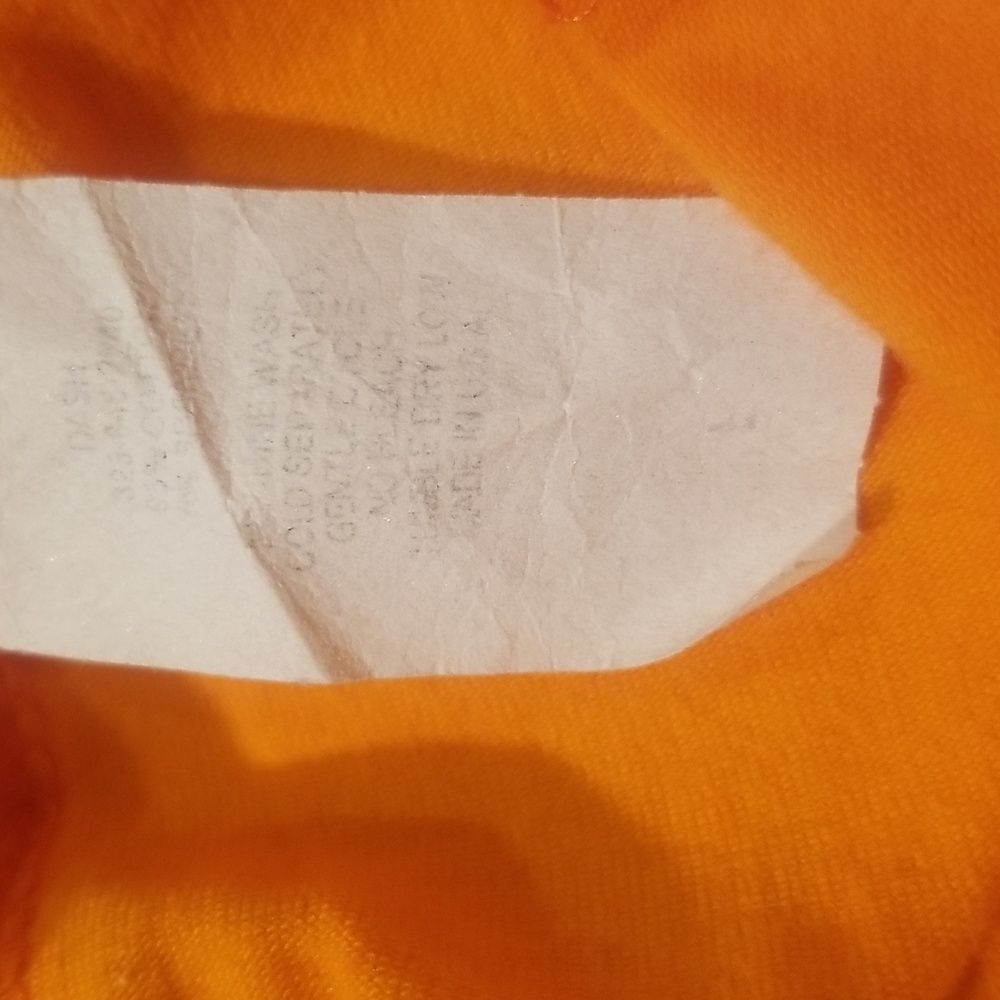 Orange Women's Unitard - Picture 4 of 4